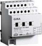 Gira KNX Светорегулятор 1-10 В 3-х канальный, 16 А DIN-рейка (G101900)