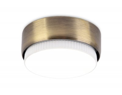 Светильник точечный Ambrella G102 SB бронза GX53 D82*25 GX53 SPOT