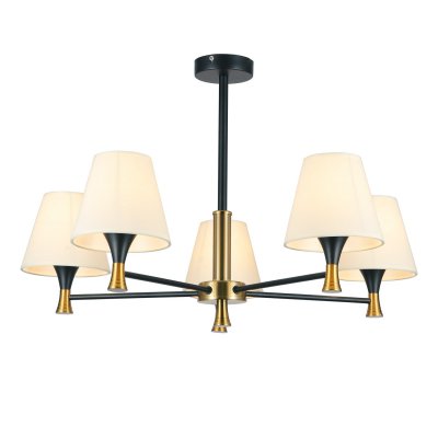 Люстра классическая G11047/5BK+COP WT Gerhort