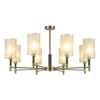 Люстра классическая Gerhort G11048/8COP+BK WT