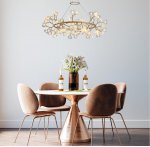 Подвесная люстра G11053/90GD CL Gerhort