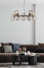 Подвесная люстра G11088/10AB AMB Gerhort