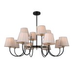 Люстра классическая G11099/12MBK+AB GR Gerhort