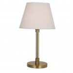 Настольная лампа G11112/1T BRS+CL WT Gerhort