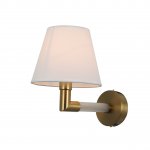 Бра классическое G11112/1wBRS+CL WT Gerhort