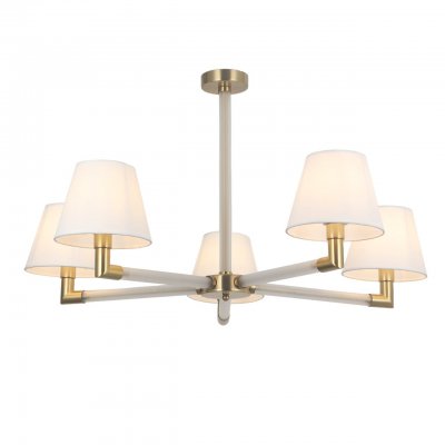 Люстра классическая G11112/5BRS+CL WT Gerhort Люстра классическая G11112/5BRS+CL WT Gerhort