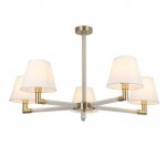 Люстра классическая G11112/5BRS+CL WT Gerhort