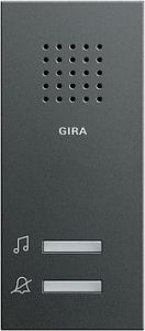 Gira S-55 Антрацит Звонок накладного монтажа (G120028)