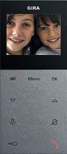 Gira S-55 Алюминий Квартирная видеостанция накладного монтажа (G127926)