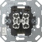 Gira KNX Мех Кнопочный шинный контроллер, 2-х клав 2-х полюсн монтаж в коробку (G18500)