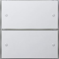 Gira KNX Бел глянц Сенсорный выключатель 3 Komfort 2 мест (G2032112)
