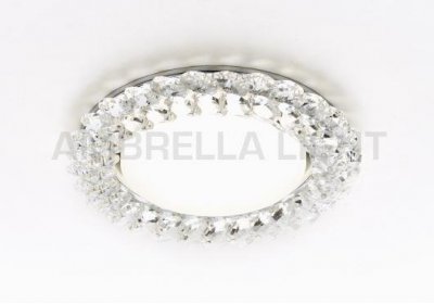 Светильник точечный Ambrella G206 CL/G золото/прозрачный GX53 GX53 SPOT