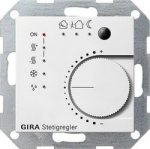 Gira KNX S-55 Бел глянц Многофункциональный термостат с коплером (G210003)