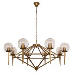 Подвесная люстра G21015/8GD WT Gerhort