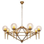 Подвесная люстра G21015/8GD WT Gerhort