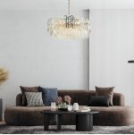 Люстра хрустальная G21069/12GD Gerhort