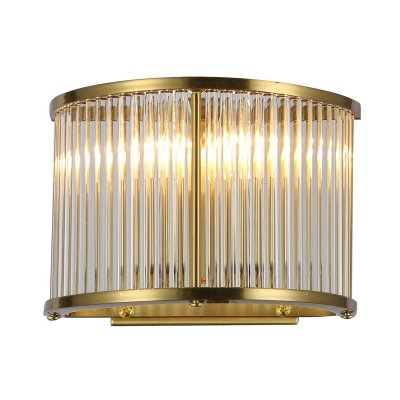 Бра с хрусталем Gerhort G21079/2wCOP+CL