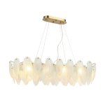 Люстра хрустальная G21133/10GD+WT Gerhort