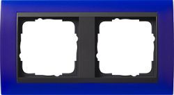 Gira EV Матово-синий/антрацит Рамка 2-ая (G21289)