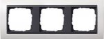 Gira EV Бел/антрацит Рамка 3-ая (G21307)