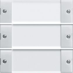 Gira KNX S-55 Бел глянц Комплект клавиш 3 шт. к сенс. выключателям Basis 511300,Komfort 513300 (G213303)