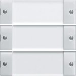 Gira KNX S-55 Бел глянц Комплект клавиш 3 шт. к сенс. выключателям Basis 511300,Komfort 513300 (G213303)