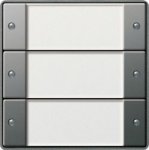 Gira KNX Е22 Сталь Комплект клавиш, 3 шт. (G213320)
