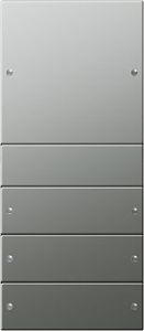 Gira KNX E22 Сталь Комплект клавиш для сенсора 513400 (G2134210)
