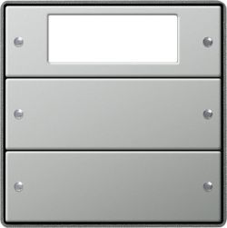 Gira KNX E22 Сталь Комплект клавиш непрозрачн. для сенсора 514200 (G2142210)