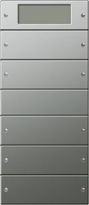 Gira KNX E22 Сталь Комплект клавиш для сенсора 514500 (G2145210)