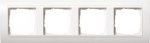 Gira EV Глянцевый Бел Рамка 4-ая (G214803)