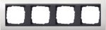 Gira EV Глянцевый Бел/антрацит Рамка 4-ая (G214808)