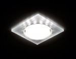Светильник точечный Ambrella G215 CH/WH хром/матовый GX53+3W(LED WHITE) GX53 SPOT
