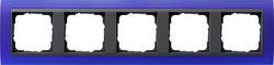 Gira EV Матово-синий/антрацит Рамка 5-ая (G21589)