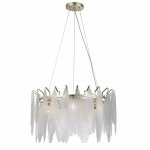 Люстра хрустальная G22027/6CPGD+WT Gerhort