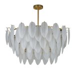 Люстра хрустальная G22034/12COP+WT Gerhort