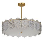 Люстра хрустальная G22036/9COP+CL Gerhort