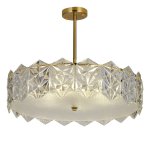 Люстра хрустальная G22036/9COP+CL Gerhort