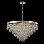 Люстра хрустальная G22039/18GD+CL+AMB Gerhort