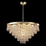 Люстра хрустальная G22039/18GD+CL+AMB Gerhort