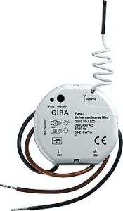 Gira FKB-SYS Универсальный светорегулятор Mini 50-210 Вт. (G225500)