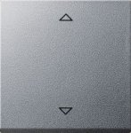 Gira S-55 Алюминий Клавиша 1-ая жалюзийная (G232426)