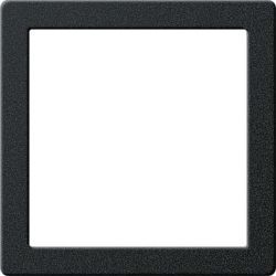 Gira E22 Черный Матовый Монтажная рамка (G264820)
