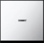 Gira S-55 Хром Клавиша 1-ая с подсветкой (G290605)