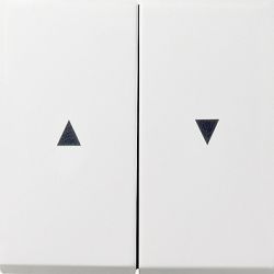 Gira F100 Бел глянц Клавиша для жалюзи 2-ая со стрелками (G294112)