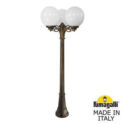 Садово-парковый фонарь FUMAGALLI ARTU BISSO/G300 3L G30.158.S30.BYE27