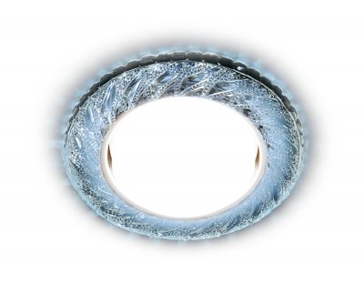 Светильник точечный Ambrella G303 CL/CLD хром/прозрачный GX53+3W(LED COLD) GX53 SPOT