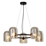 Люстра в стиле модерн Gerhort G31001/5BK AMB