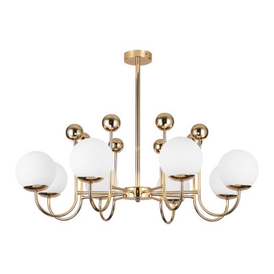 Люстра в стиле модерн Gerhort G31005/8GD WT