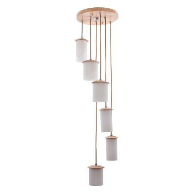Подвесной светильник G31024/6S WOOD WT Gerhort Подвесной светильник G31024/6S WOOD WT Gerhort